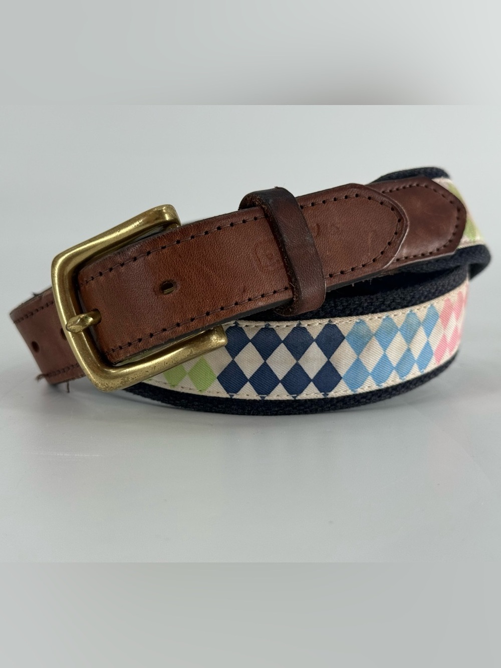 Vineyard Vines Kentucky Derby Vintage Belt‎ 34